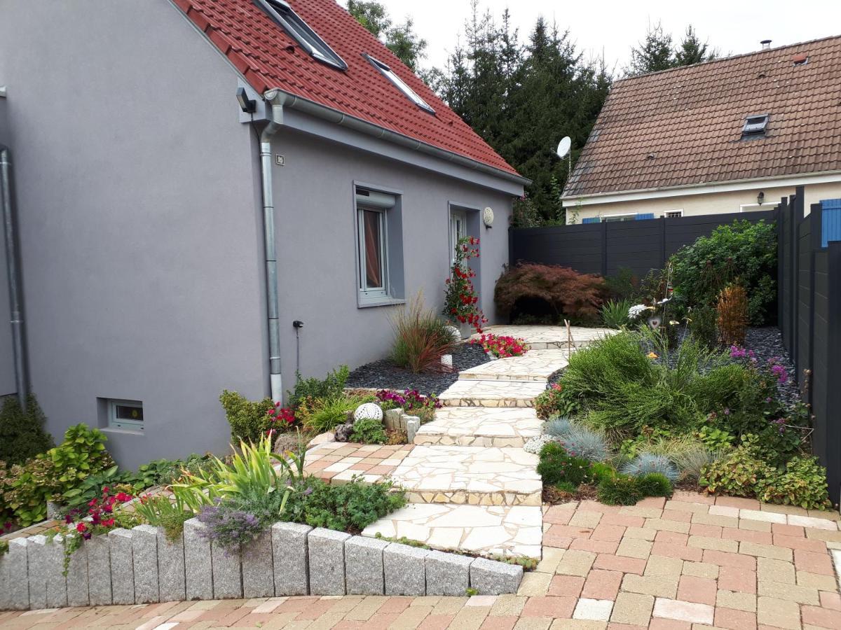 Gite Terredhelene calme proche Strasbourg et tous commerces profitez en Berstett Extérieur photo